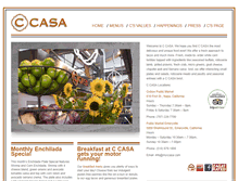 Tablet Screenshot of myccasa.com